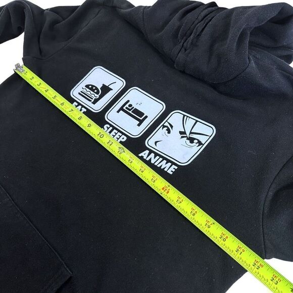 Tstars Eat Sleep Anime Hoodie Size L - Picture 6 of 6